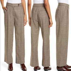 Nili Lotan Charolette Plaid Pants